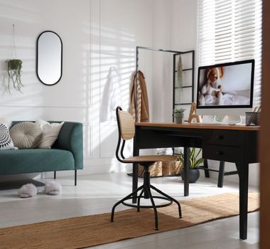 Imagem - 4 dicas para integrar o home office à sala de estar