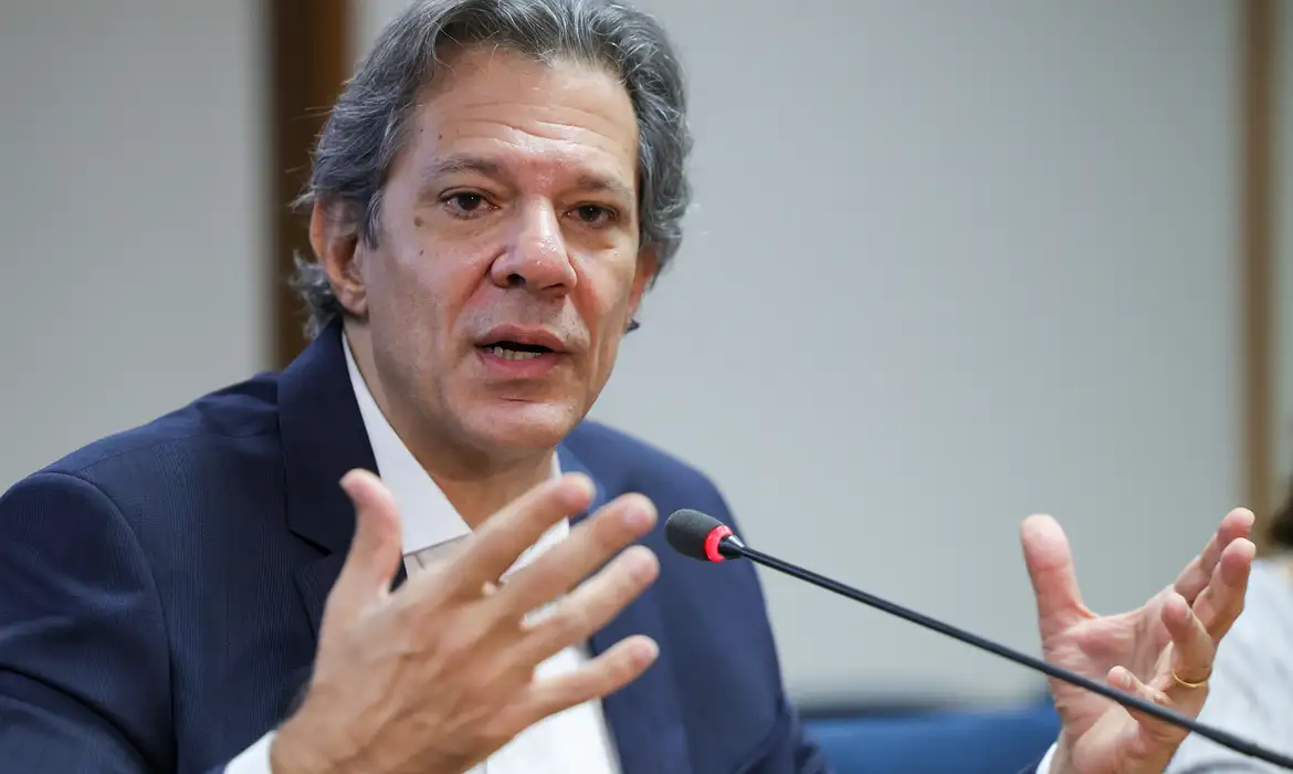 (Fernando Haddad, ministro da Fazenda)