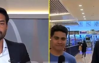 Kenzo Machida viraliza com piada ao vivo sobre o Dia dos Namorados no SBT; assista