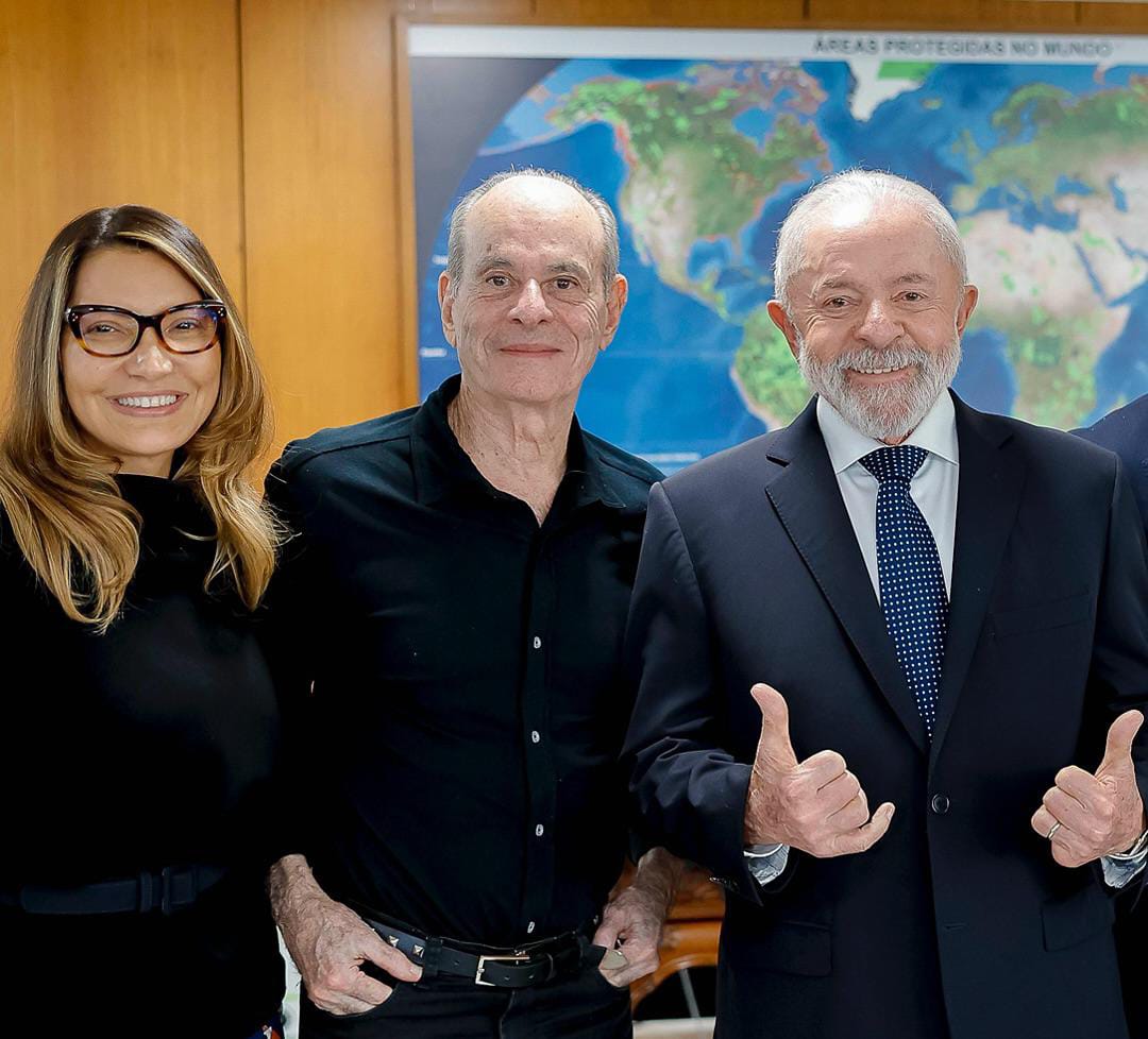 Imagem - Ney Matogrosso encontra Janja para debater projeto sobre animais silvestres