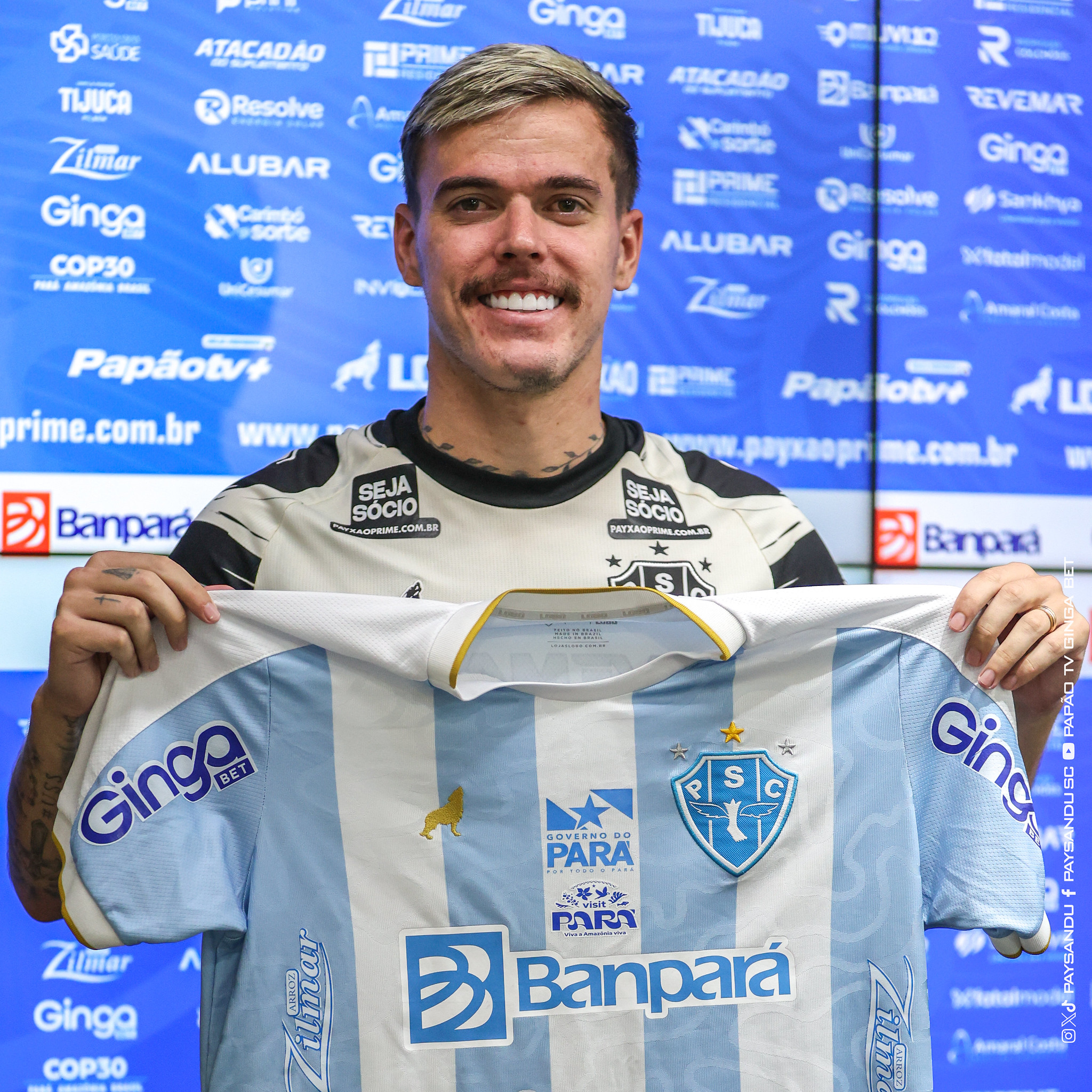 Imagem - Novo reforço do Paysandu carreira ligada ao clube bicolor; confira