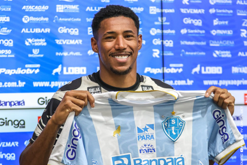 Imagem - Atacante revela possível nova função no Paysandu: 'professor vê que eu dou conta'
