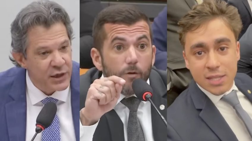 Imagem - 'É um desrespeito muito grande', diz Haddad após bate-boca com deputados Nicolas e Jordy