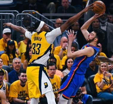 Imagem - NBA: Pacers vencem Thunder e abrem 2 a 1 na final