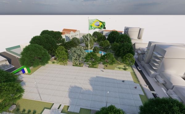 Praça da Bandeira é adotada pelo Exército e vai ganhar cara nova