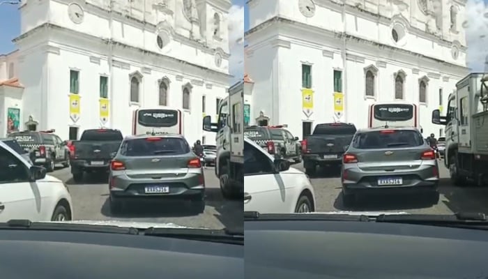 protesto na Cidade Velha provoca congestionamento no centro de Belém; confira o trânsito