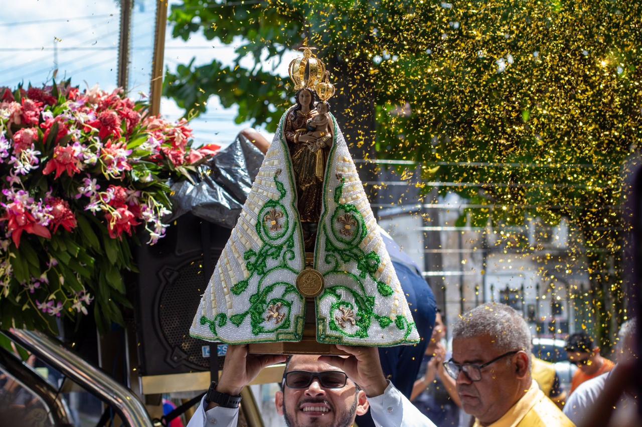Imagem Peregrina de Nossa Senhora de Nazaré estará em diversas paróquias de Belém.