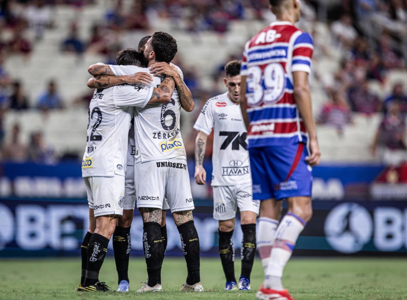 Peixe venceu a terceira no Brasileirão - 