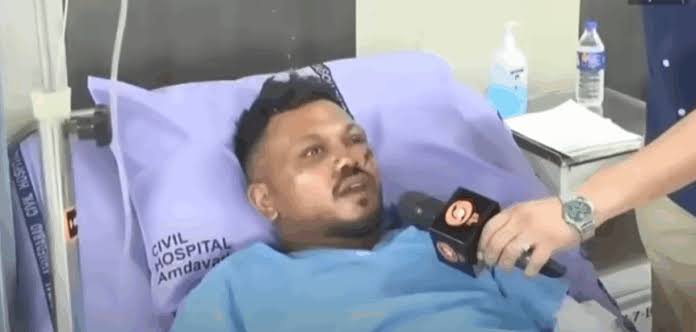 Imagem - Único sobrevivente de queda de avião na Índia relata milagre: 'nem eu acredito que saí vivo'