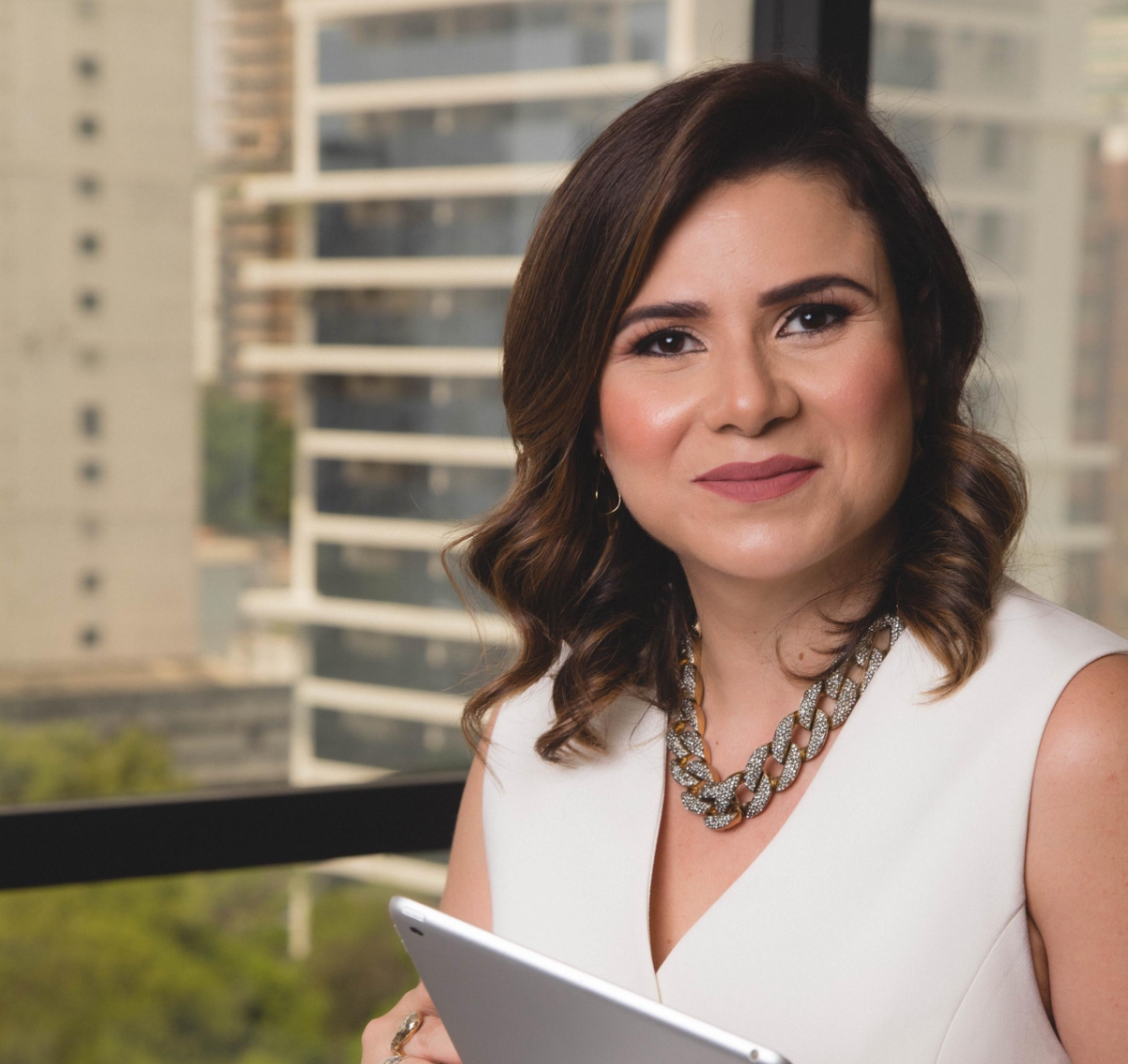 A advogada Izabela Araújo foi a aniversariante desse sábado 
