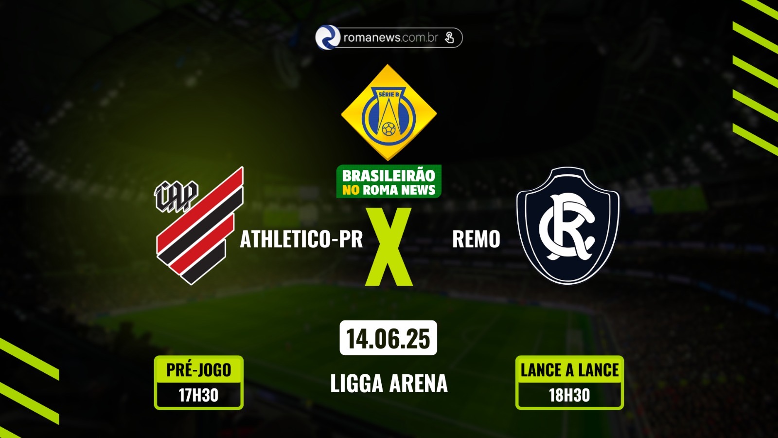 Imagem - Remo visita o Athletico-PR para retornar ao G4 da Série B