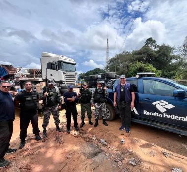 Imagem - Ação integrada da Base Candiru apreende mercadoria irregular, no Baixo Amazonas