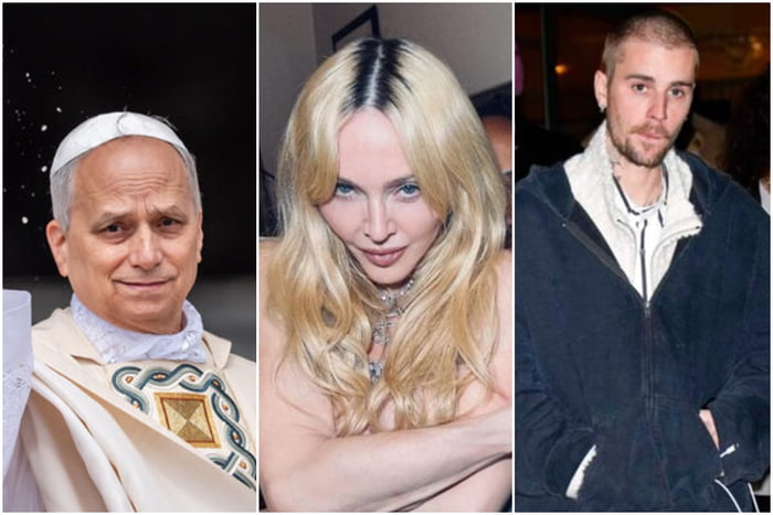 Papa Leão XIV, Madonna e Justin Bieber