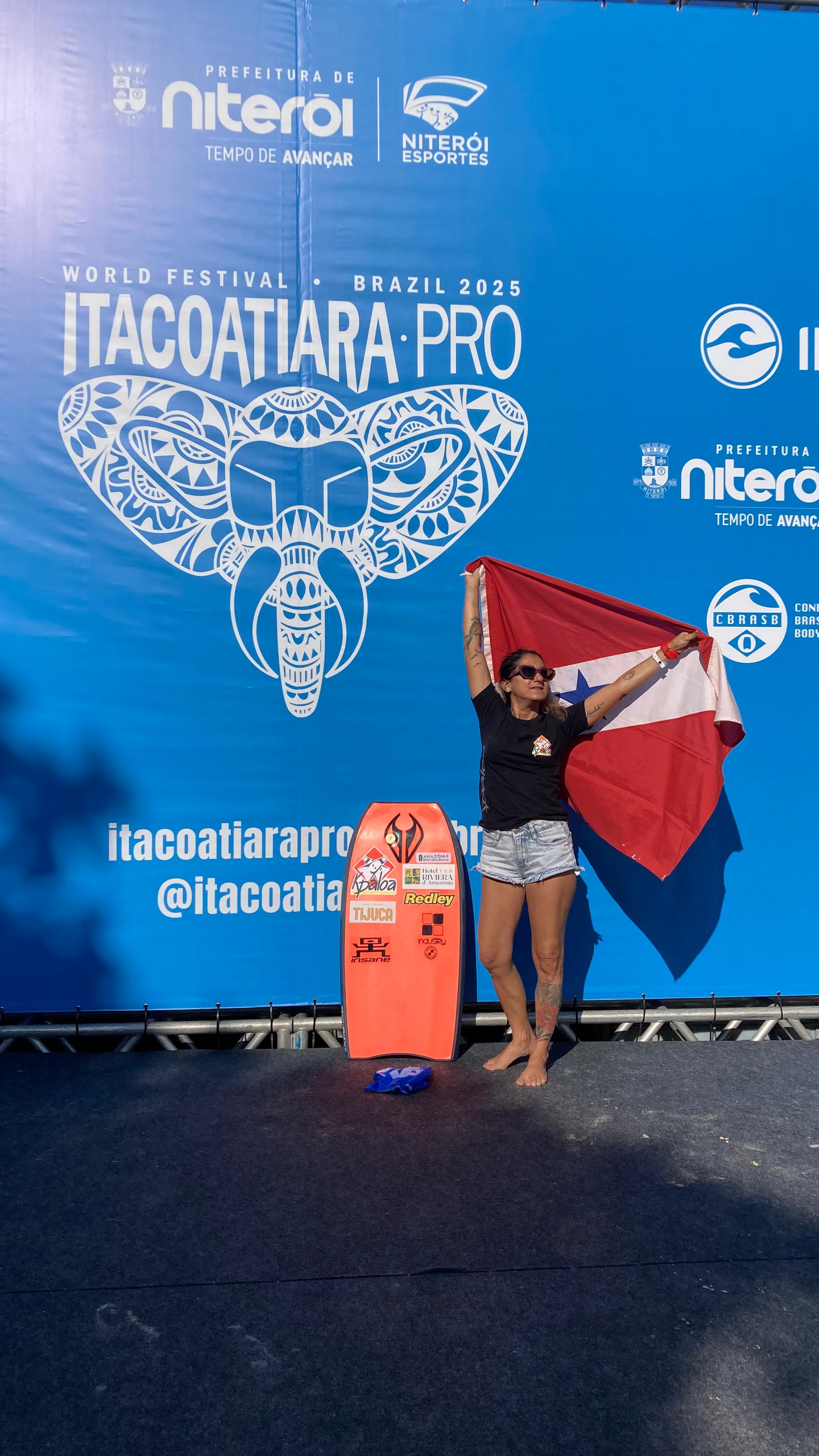 Alexandra competiu em mais uma edição do Itacoatiara Open