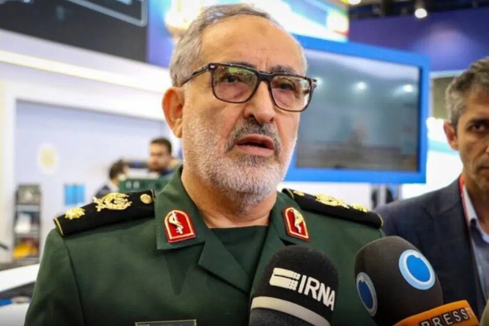 O principal comandante militar do Irã, Ali Shadmani.