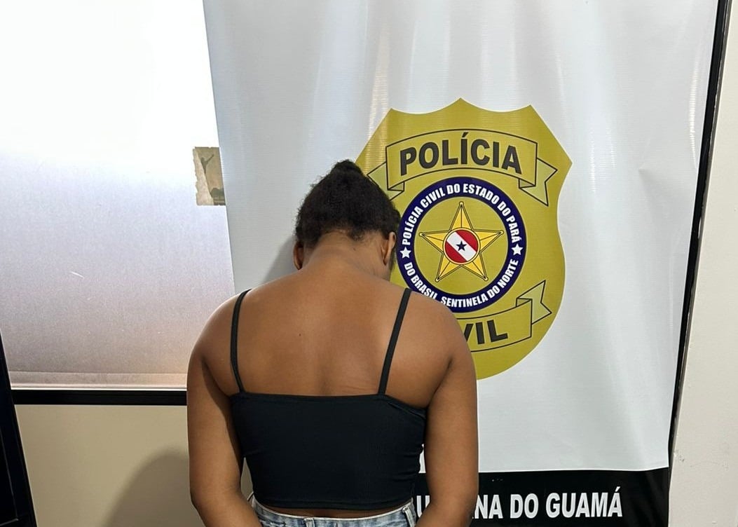 Equipes da Seccional Urbana do Guamá prenderam uma mulher por tráfico de drogas. 