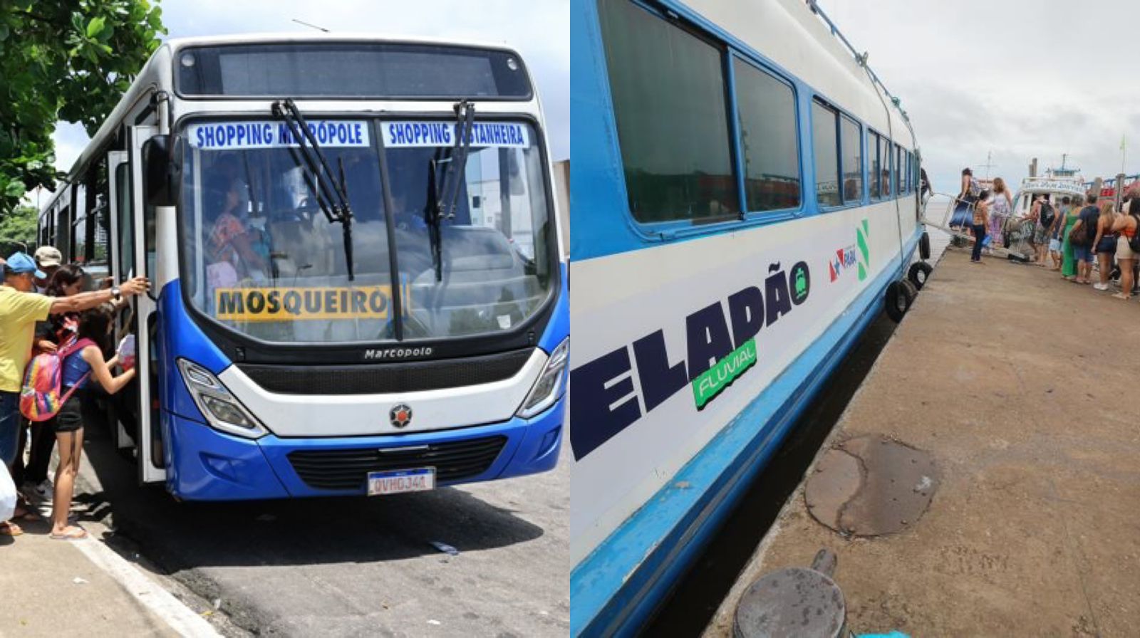 Mosqueiro e Cotijuba terão frota de ônibus e lancha ampliados no feriado de Corpus Christi.