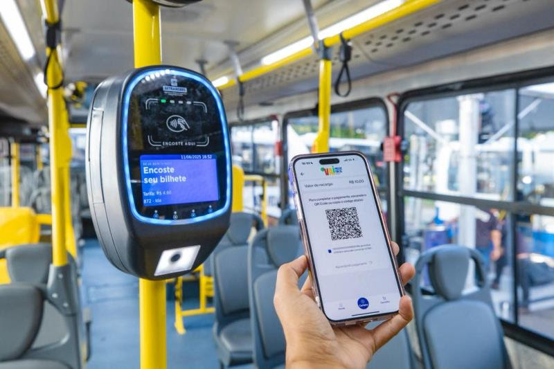 Sistema 'Vai Passe Fácil" receberá pagamento da passagem por PIX