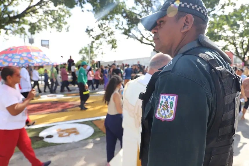 A Polícia Militar do Pará (PMPA) implementou a "Operação Corpus Christi 2025".