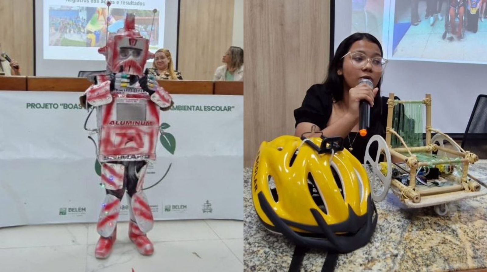 Escolas da rede municipal de Belém receberam reconhecimento pelo desenvolvimento de projetos voltados à educação ambiental. 