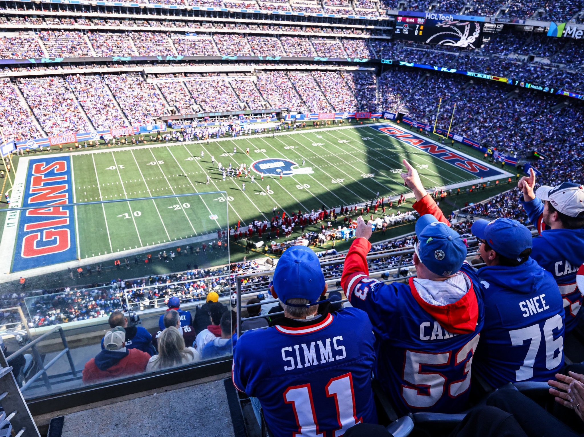 MetLife Stadium é de propriedade de duas equipes do futebol americano