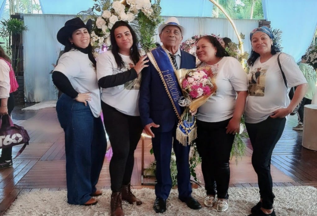 Paraense desenganado por médicos, vence o câncer e é coroado 'Príncipe de Itajaí' aos 82 anos