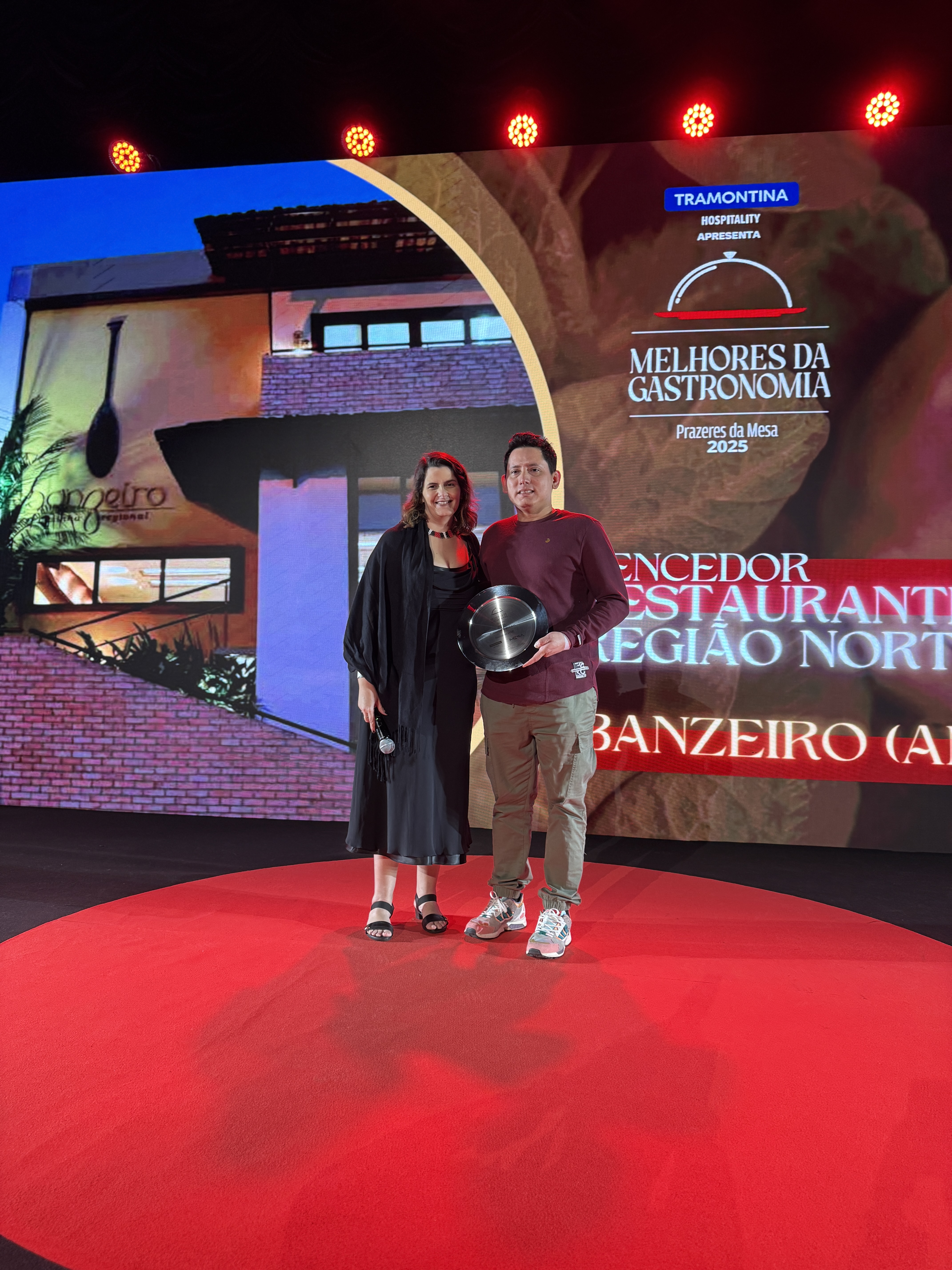 (Premiação do Restaurante Banzeiro do Amazonas)