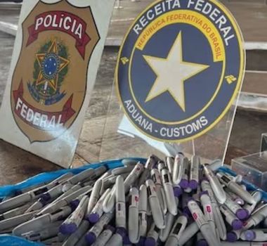 Imagem - PF e Receita Federal apreendem 400 canetas emagrecedoras na fronteira com o Paraguai