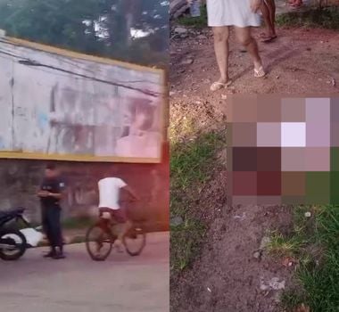 Imagem - Vídeo: Duas pessoas são executadas a tiros na Estrada da Providência, na Grande Belém
