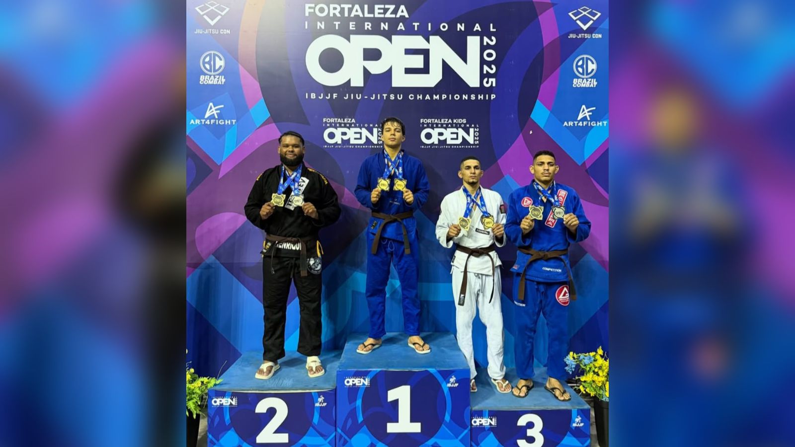Paraense Anderson Navarro conquista ouro duplo e se torna campeão absoluto no Fortaleza International Open - 