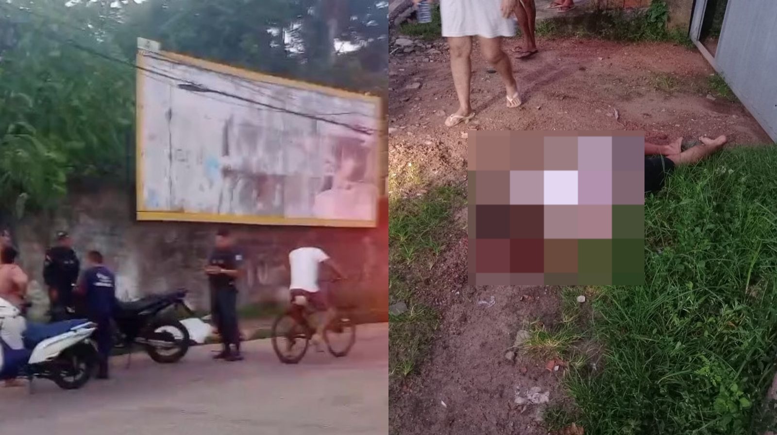Um motociclista e o garupa foram executados na Estrada da Providência, em Ananindeua.
