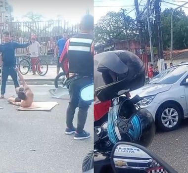 Imagem - Vídeo: homem fica ferido em acidente de trânsito na Augusto Montenegro, em Belém