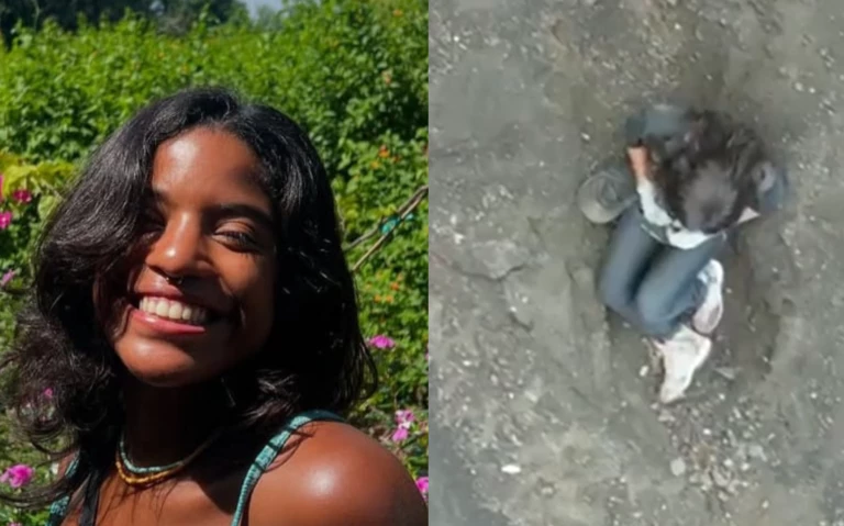 Brasileira que caiu em trilha na Indonésia ainda aguarda resgate -