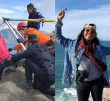 Imagem - Brasileira é encontrada a 500 metros de profundidade; alpinistas auxiliam no resgate