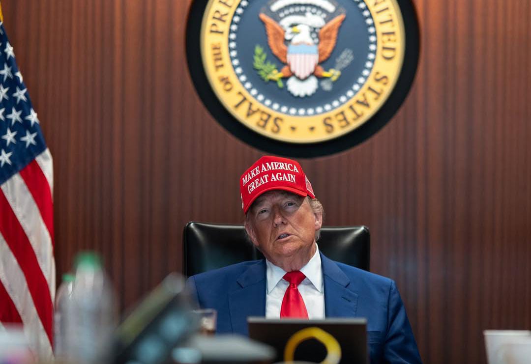 Donald Trump, presidente dos Estados Unidos da América