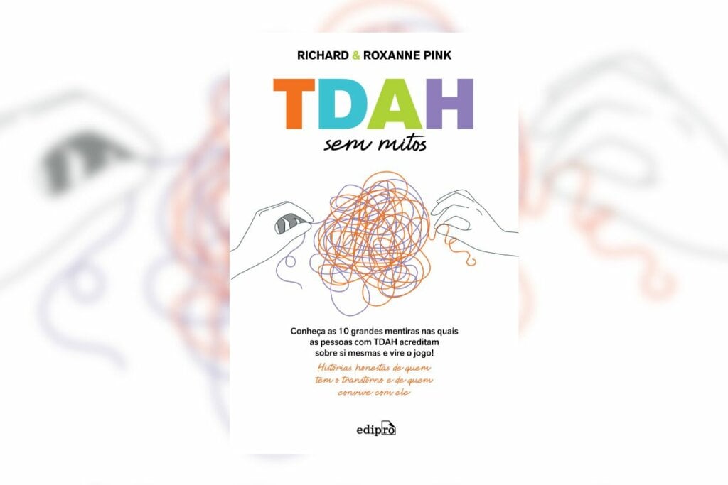 Em &#8220;TDAH sem mitos&#8221;, Rox e Rich desmascaram os principais mitos sobre a neurodivergência (Imagem: Reprodução digital | Editora Edipro)