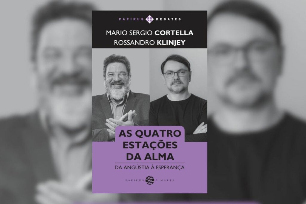 O livro &#8220;As quatro estações da alma&#8221; traz reflexões sobre as dores e as alegrias da vida (Imagem: Reprodução digital | Editora Papirus 7 Mares)