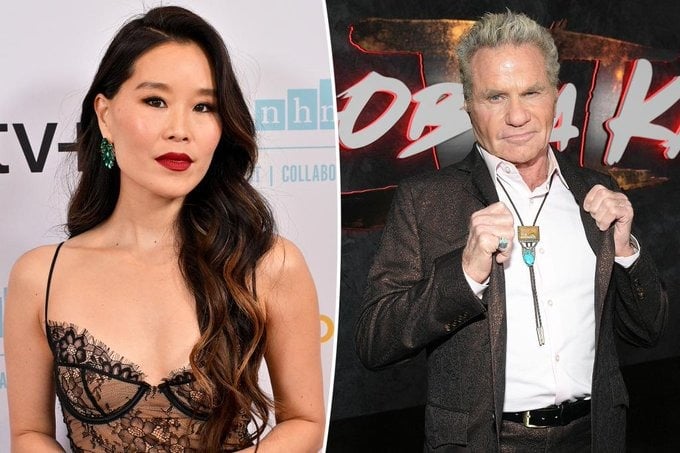 O ator Martin Kove foi acusado de morder a colega de elenco Alicia Hannah-Kim durante um encontro VIP. 