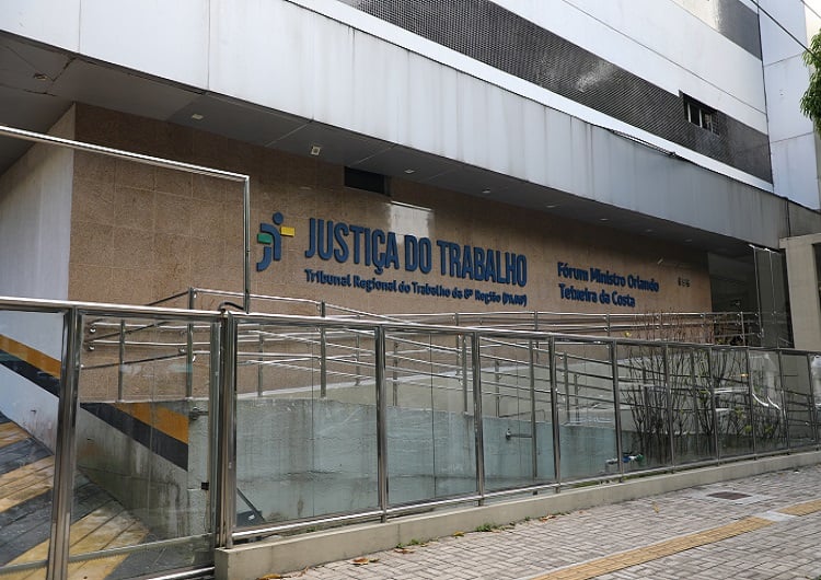 Sede do Tribunal Regional do Trabalho da 8ª Região (TRT-8), em Belém.