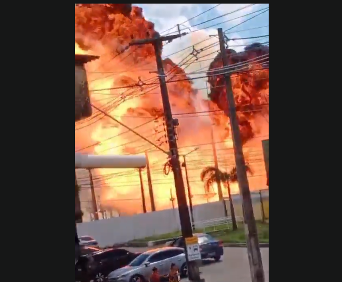 Imagem - Explosão atinge subestação em campus universitário em Fortaleza