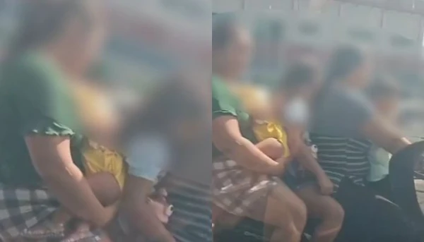Homem é flagrado levando quatro pessoas em moto nas ruas de Belém, entre elas um bebê