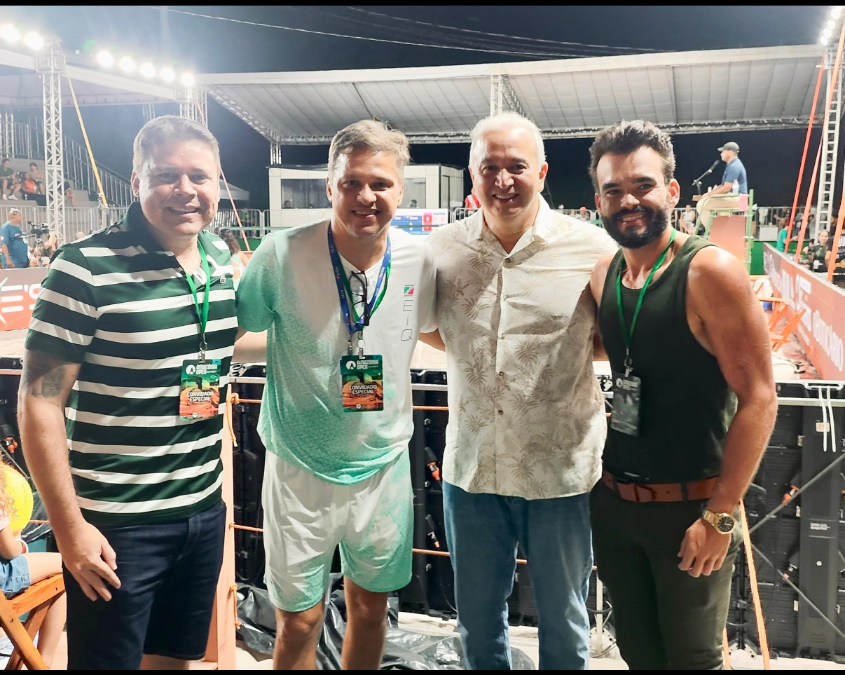 Celestino Rocha, presidente da Feceracao Paraense de Tenis e Beach Tennis