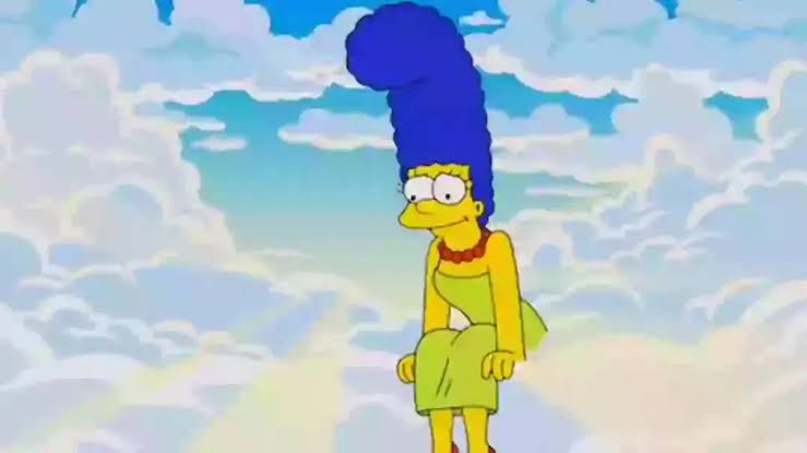 Marte Simpson no céu 