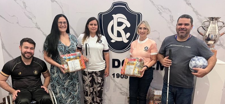 Imagem - Remo reforça compromisso social com doação à Associação de Cegos do Pará; confira