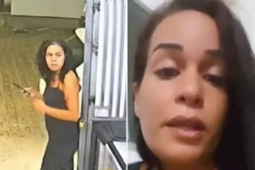 A mãe da jovem disse que, infelizmente, teve acesso às imagens da tortura da filha.