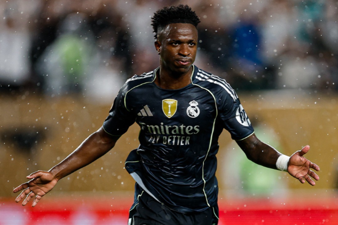 Vini voltou a marcar pelo Real - 