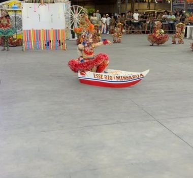 Imagem - Garotinha rouba a cena em concurso de quadrilhas mirins em Belém