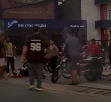 Imagem - Vídeo: acidente de moto na BR-316 deixa homem ferido em Ananindeua