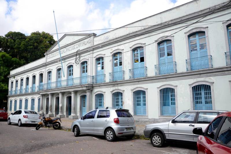 Colégio Paes de Carvalho, alvo de furto de fiação elétrica