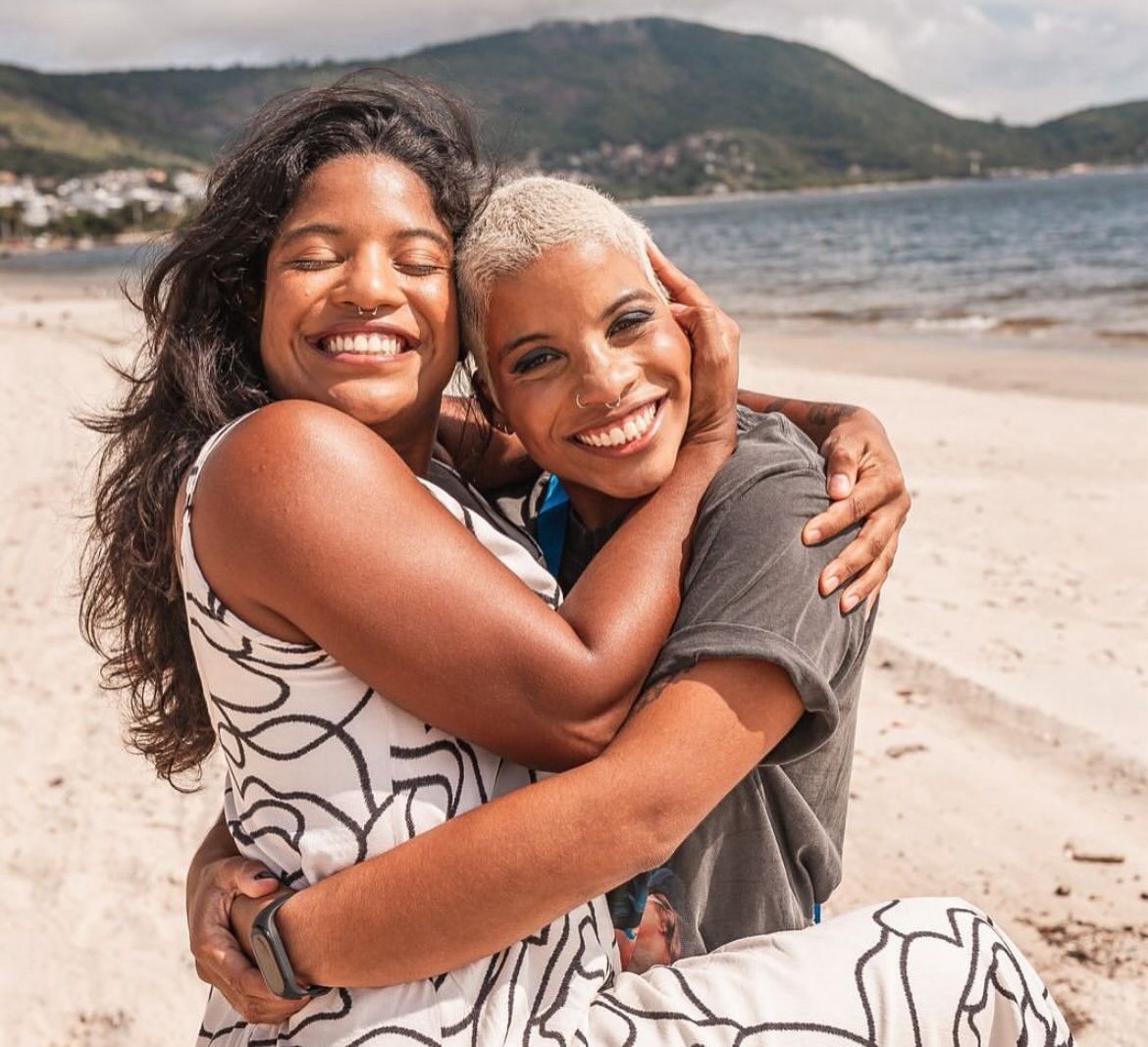 Juliana e a irmã Mariana - 